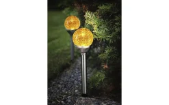 Roma Solcellslampa 2-Pack Orange, 27cm LED