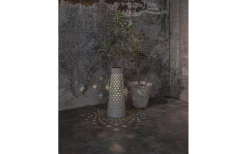 Romby Solcellslampa 38,5cm Grå