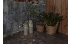 Romby Solcellslampa 38,5cm Grå