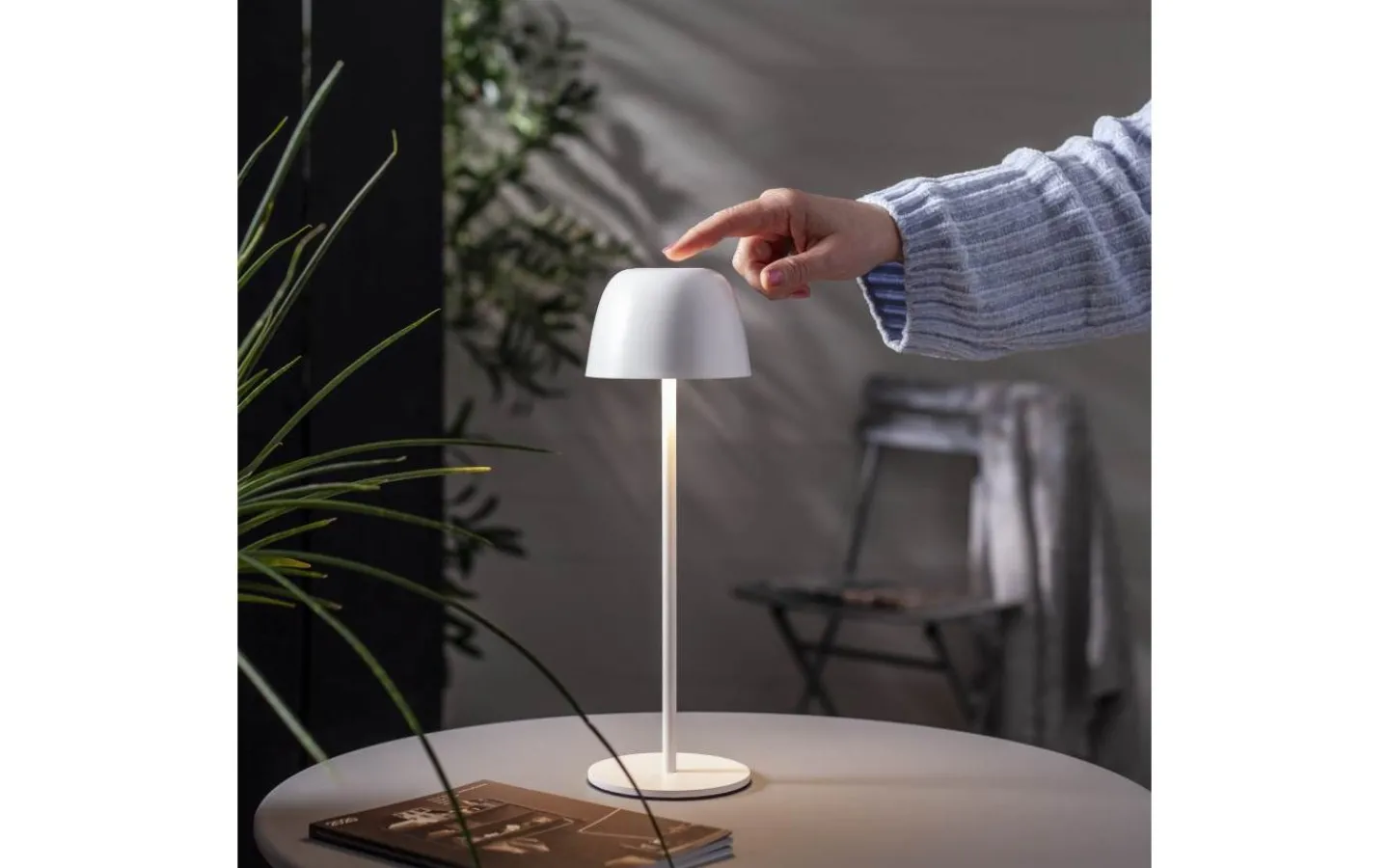 Uppladdningsbara Lampor Utomhus|Uppladdningsbara Lampor Utomhus<Star Trading Ronda Uppladdningsbar Bordslampa Vit IP54