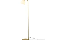 Golvläslampor<Halo Design Room 49 Golvlampa 135cm Opal/Antikmässing