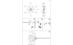 Stora Taklampor Ø70-150 Cm<Globen Lighting Roots Taklampa 70cm Borstad Mässing