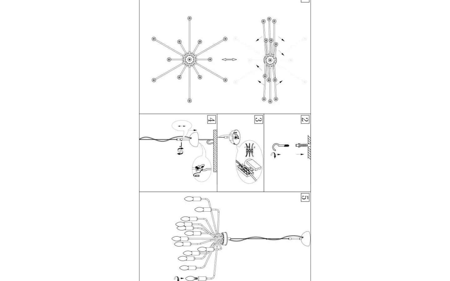 Stora Taklampor Ø70-150 Cm<Globen Lighting Roots Taklampa 70cm Borstad Mässing