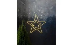 Ropeart Siluett Stjärna 69cm Vit IP44