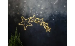 Julpynt Utomhus<Star Trading Ropeart Siluett Stjärnfall 49cm IP44