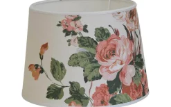 Hallbergs Rosemore Lampskärm Ø20cm Offwhite Laura Ashley* Mönstrade Lampskärmar