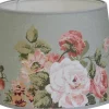 Mönstrade Lampskärmar<Hallbergs Rosemore Lampskärm Ø30cm Softgrön Laura Ashley
