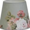 Hallbergs Rosemore Lampskärm Ø20cm Softgrön Laura Ashley* Mönstrade Lampskärmar