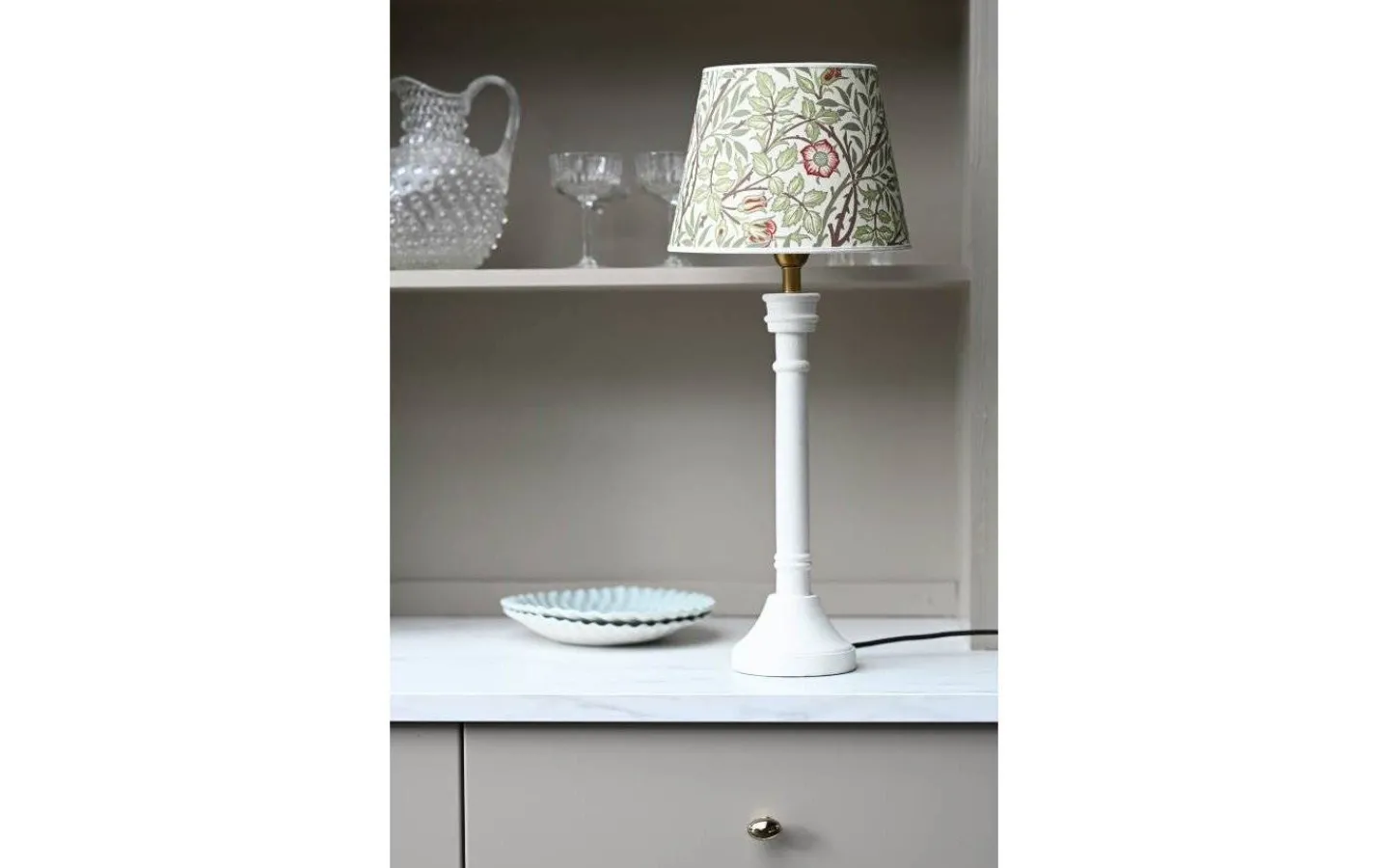 Hallbergs Rosemund Lampskärm Ø25cm Multi* Mönstrade Lampskärmar