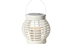 Star Trading Rotang Solcellslykta Vit LED* Solcellslampor Dekoration|Visa Alla Solcellslampor