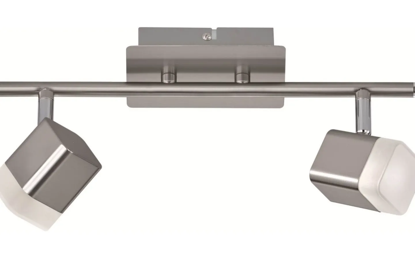 Takspot Med 2 Lampor<Reality Roubaix Spotlight LED 2-delat borstat stål