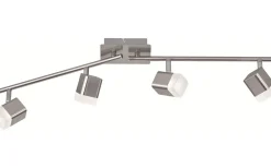 Avlånga Takspotlights|Takspot Med Minst 4 Lampor<Reality Roubaix Spotlight LED 4-delat borstat stål