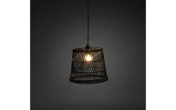 Konstsmide Round Lampskärm Tillbehör Ø20cm Svart 5-pack* Partyslingor Utomhus 230V|Partyslingor Utomhus 230V