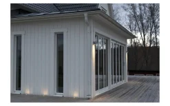 Hidealite Round Single III Vägglampa GU10 Vit IP54* Upp Eller Nedljus Lampor