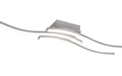 Route Plafond LED 3-delad borstad stål 4000K