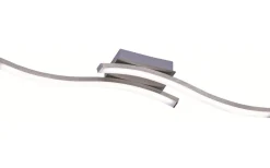 Route Plafond LED 2-delad borstad stål