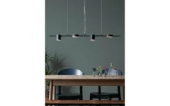 Row Taklampa 106cm Svart