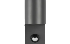 Upp Eller Nedljus Lampor<Trio Lighting Roya Vägglampa GU10 antracit rund rörelsesensor IP44