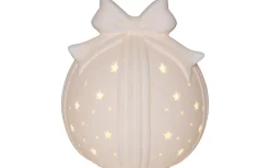 Star Trading Rozy Bordsdekoration 14cm Vit* Inomhusdekorationer Batteri