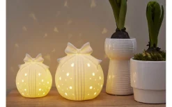 Rozy Bordsdekoration 11cm Vit