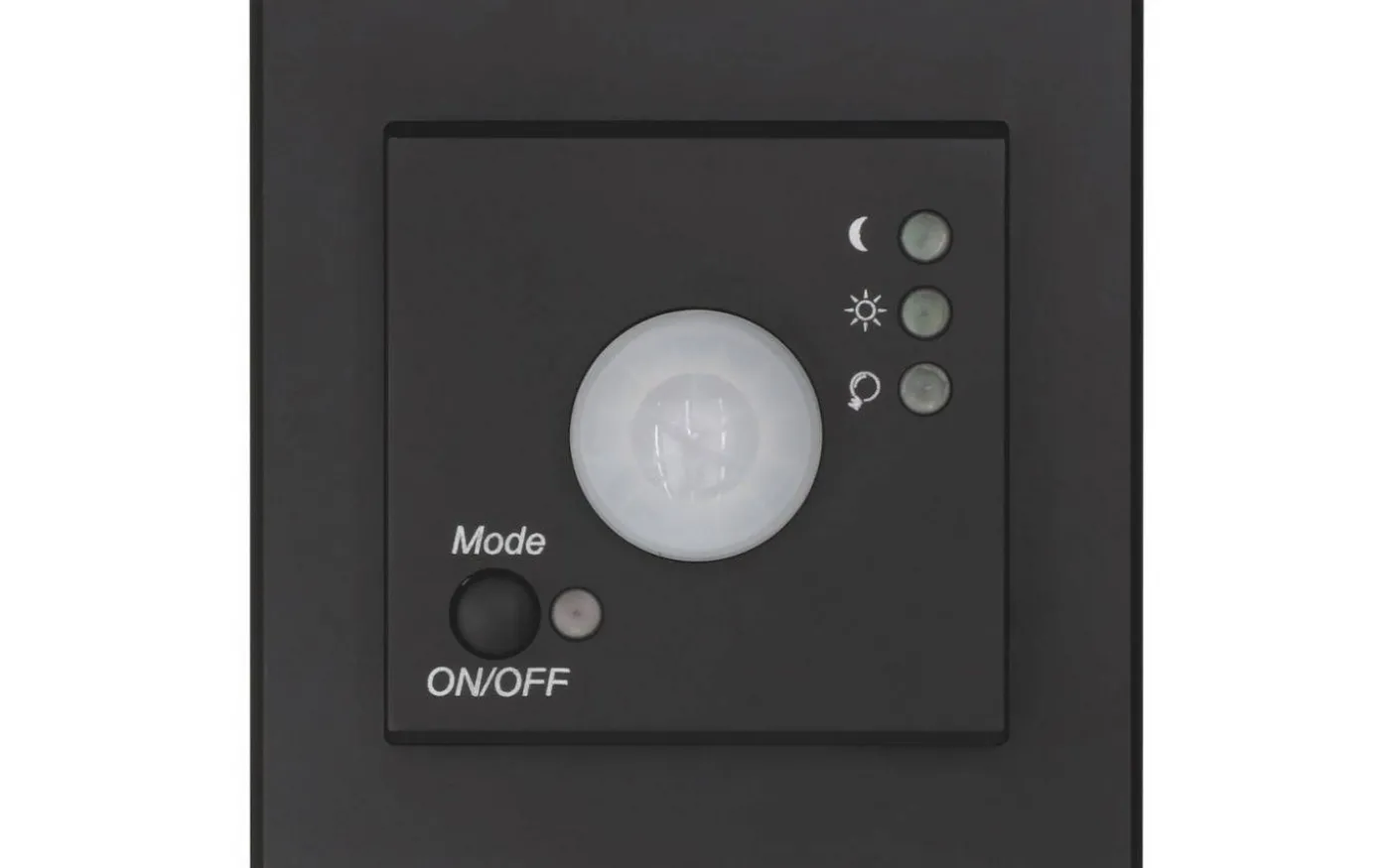 Rörelsevakt Optima, 2-polig, Svart