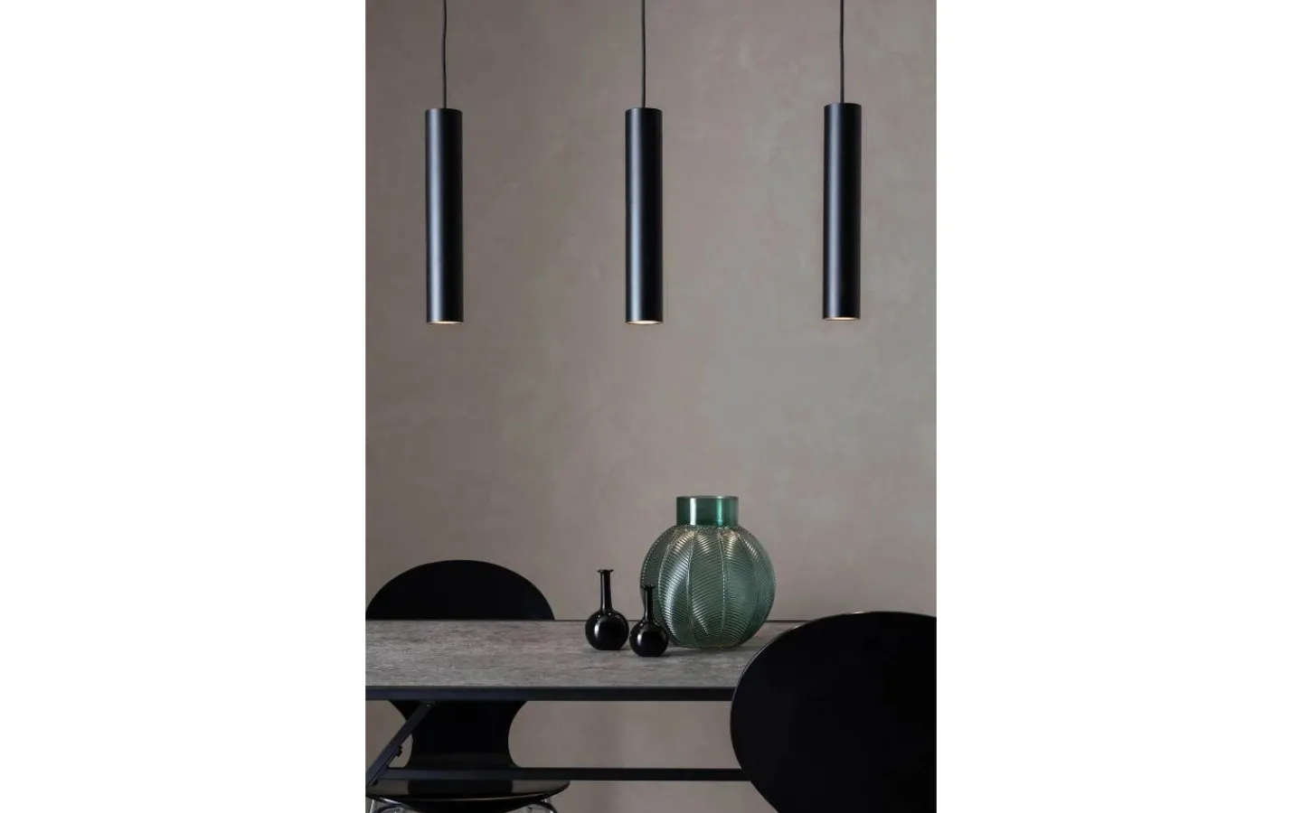 Markslojd Ruben Takpendel 3L Svart* Kök & Matplats|Avlånga Taklampor