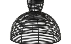 Runde Takskärm 38cm Svart