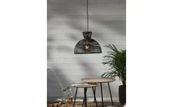 Runde Takskärm 38cm Svart