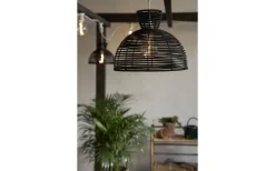 Runde Takskärm 38cm Svart