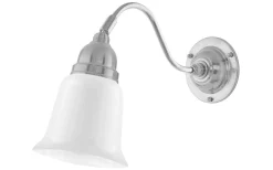 Karlskrona Lampfabrik Runeberg - Förnicklad / Fast montage* Lampetter