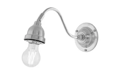 Karlskrona Lampfabrik Runeberg - Förnicklad / Fast montage* Lampetter