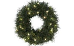 Kransar|Julpynt Utomhus<Star Trading Russian Pine Julkrans LED 50cm IP44