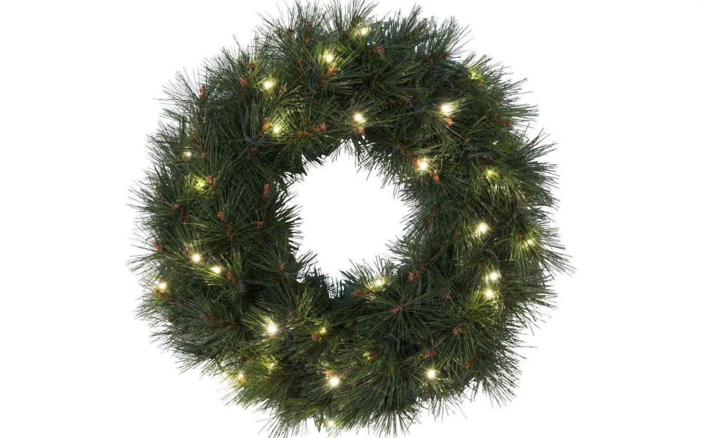 Kransar|Julpynt Utomhus<Star Trading Russian Pine Julkrans LED 50cm IP44