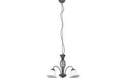 Trio Lighting Rustica Takkrona 55cm 3-delad E27 rustik* Stora Taklampor Ø50-69 Cm