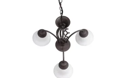 Trio Lighting Rustica Takkrona 55cm 3-delad E27 rustik* Stora Taklampor Ø50-69 Cm