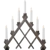 Adventsljusstakar 31-60 Cm<Star Trading Rut Adventsljusstake Brun 53cm