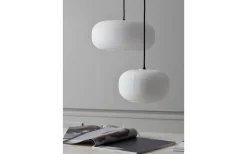 Rut Taklampa 24cm Opalvit