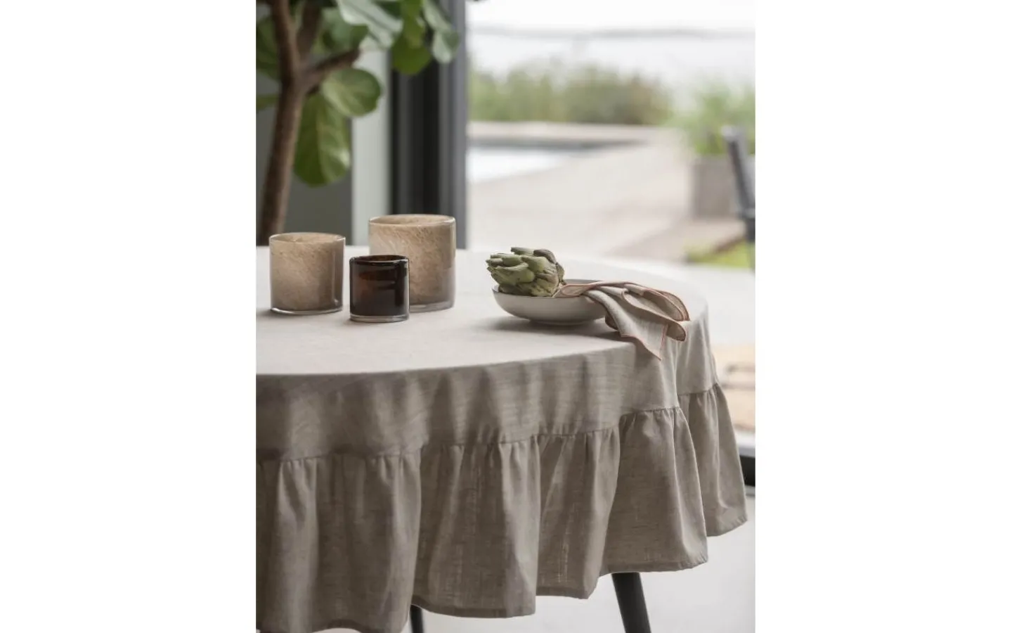 Bordsdukar<Svanefors Sabina Duk Ø180cm Lin