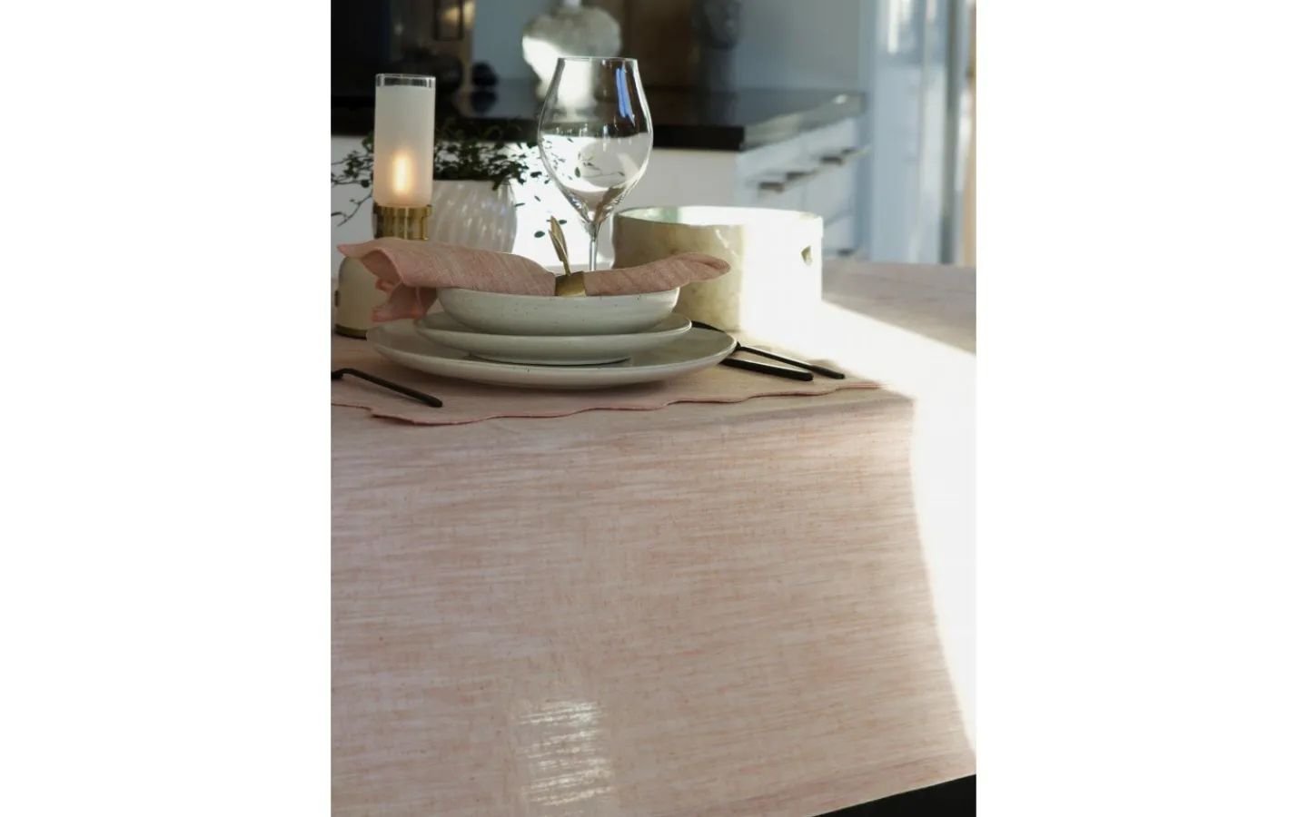 Bordsdukar<Svanefors Sabina Duk Rosa D200cm