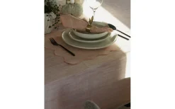 Linnetyg Metervara|Bomullstyg Metervara<Svanefors Sabina Metervara Rosa 150cm