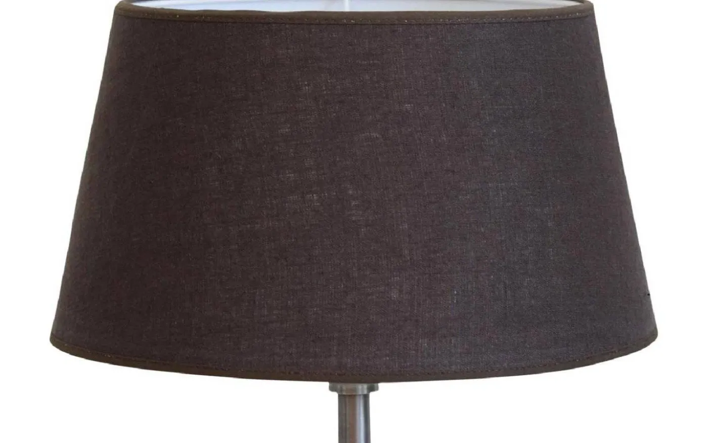 Sabina Oval Lampskärm Ø25cm Choklad