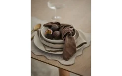 Svanefors Sabina Servett 4P Beige 45x45cm* Servetter & Servettringar