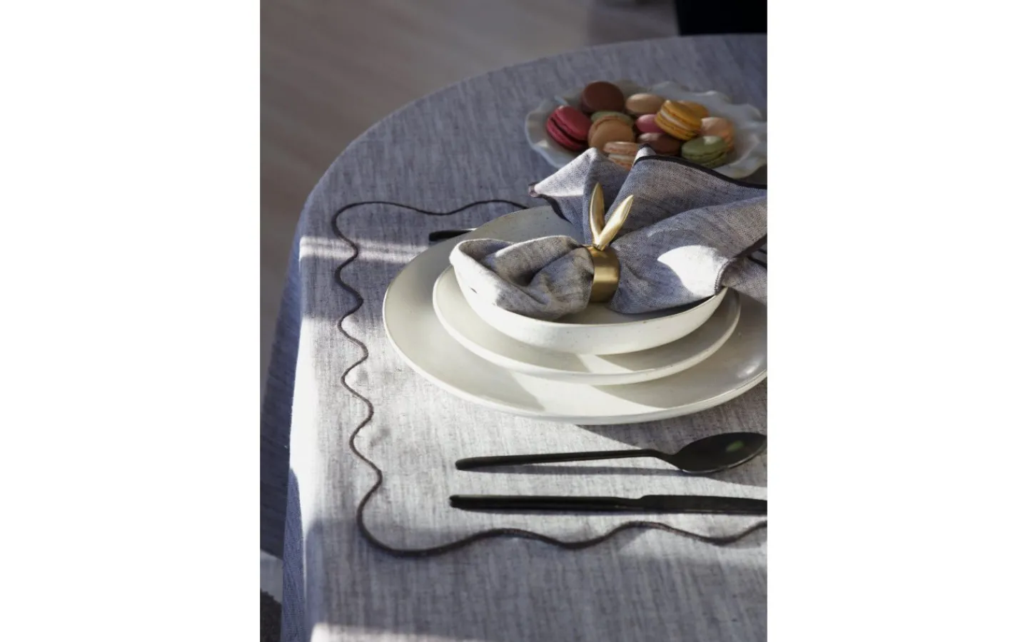 Svanefors Sabina Tablett Asfalt 35x45cm* Bordstabletter