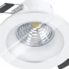 230V Led Spotlights<Eglo Salabate Spotlight LED 2700K 6W Vit IP44