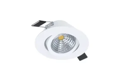 230V Led Spotlights<Eglo Salabate Spotlight LED 2700K 6W Vit IP44