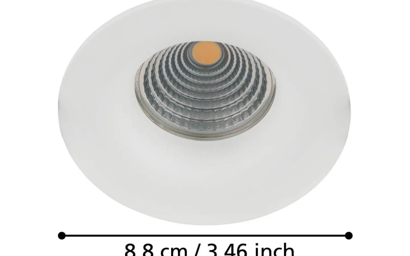 230V Led Spotlights<Eglo Saliceto Spotlight LED 2700K 6W Vit