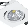 230V Led Spotlights<Eglo Saliceto Spotlight LED 2700K 6W Vit