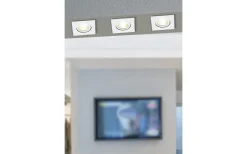 230V Led Spotlights<Eglo Saliceto Spotlight LED 2700K 6W Vit