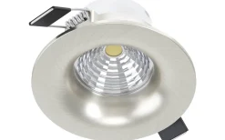 230V Led Spotlights<Eglo Saliceto Spotlight LED 4000K 6W Nickel