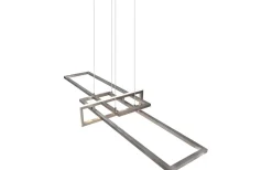 Avlånga Taklampor<Trio Lighting Salinas Takpendel LED i borstat stål